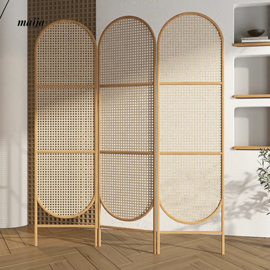 HARUNO Hana Rattan Partition Wall from HARUNO