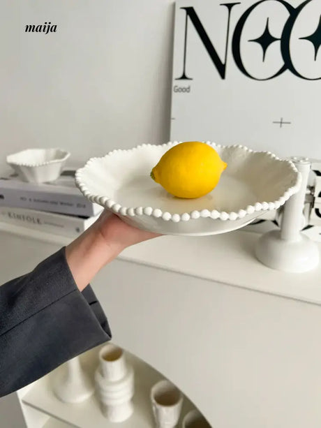 LIVETAI Pearl Ceramic Dinnerware Set from maija