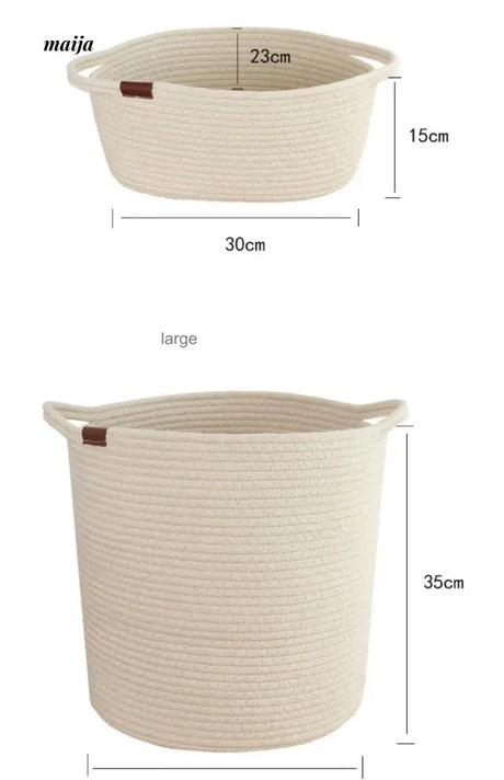 MUYE Hand Woven Laundry Basket from MUYE