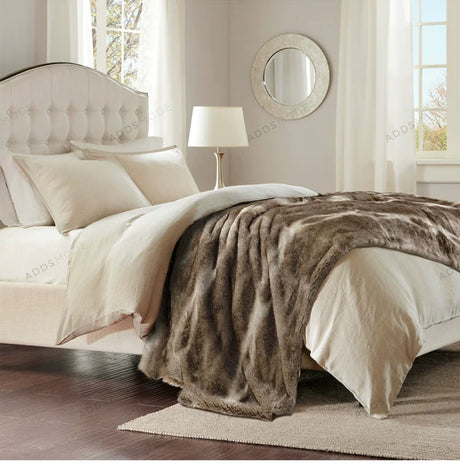 Imitation Fur Sofa Blanket from maija
