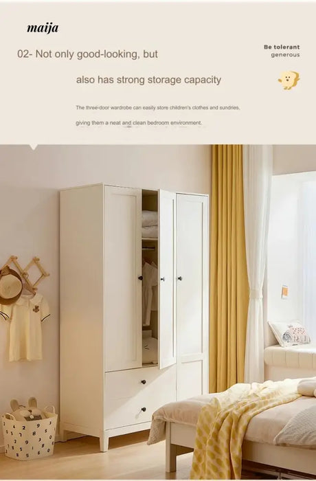 LINSYKIDS Jaxson Three Door Wardrobe from RZONE