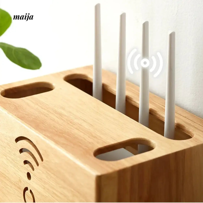 KIMACHI Wooden Router Storage Box from KIMACHI