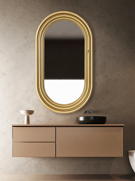 DENMARK Genevieve Elegant Reflective Design Wall-Mounted Mirror from DENMARK