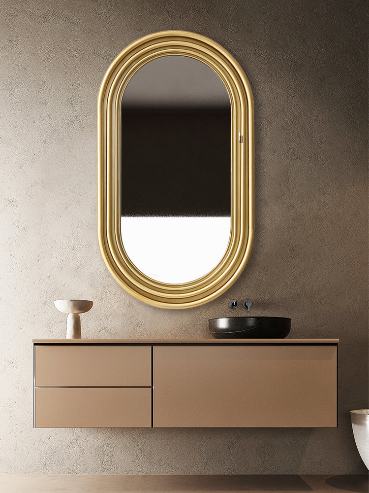 DENMARK Genevieve Elegant Reflective Design Wall-Mounted Mirror from DENMARK