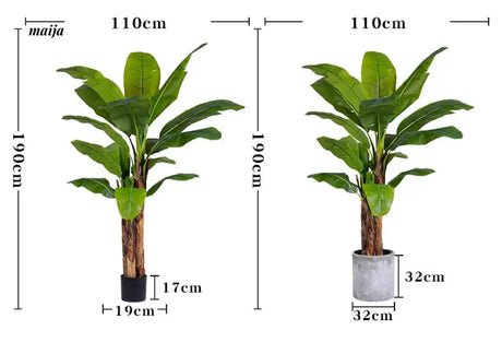 Artificial Large Leaf Banana Tree from maija