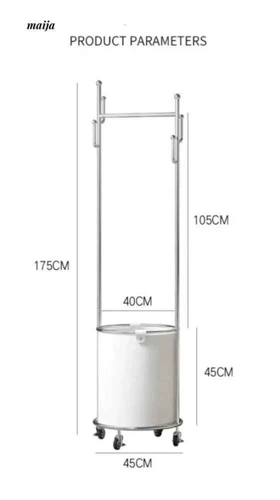 Bedroom Floor-Standing Clothes Hanger from maija