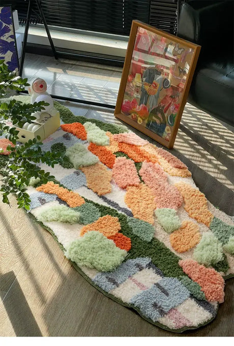 Monet Blooming Garden Rug from maija