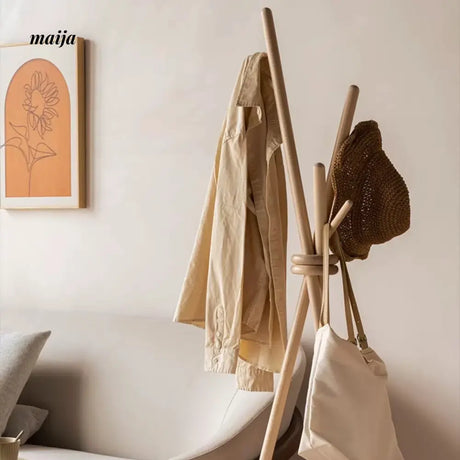 Antoine Solid Wood Coat Rack from maija