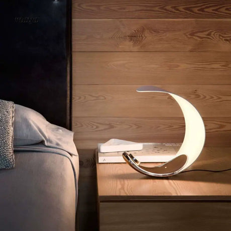 Lunar Curve Table Lamp from maija