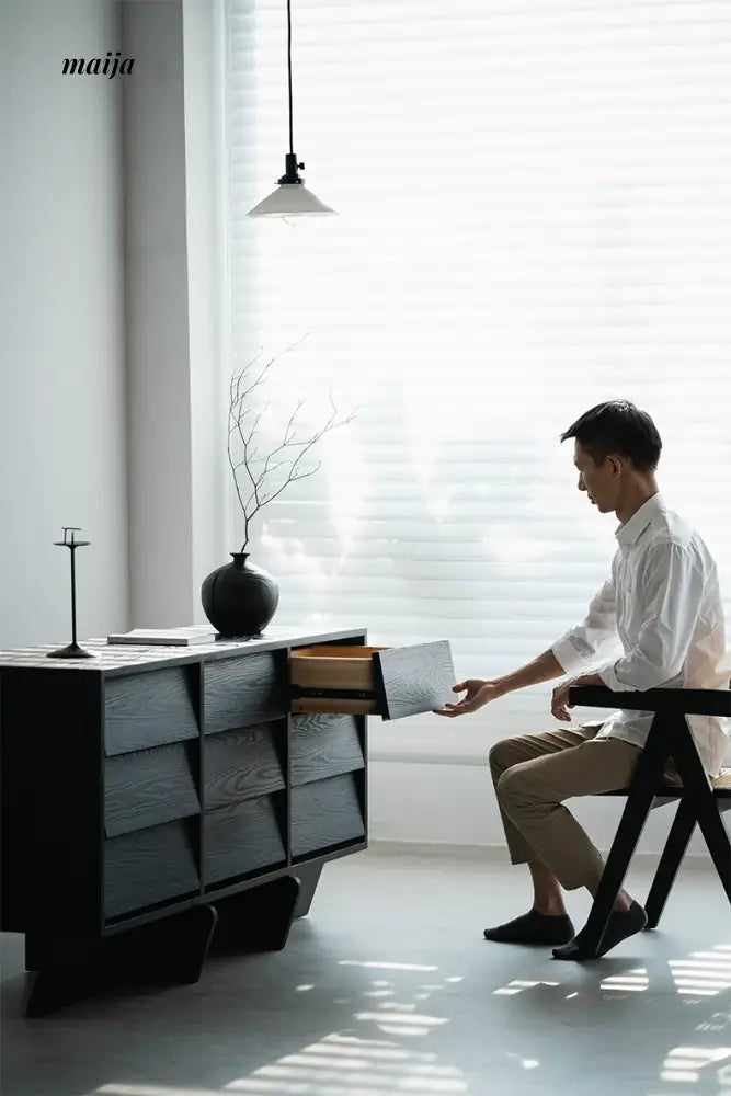 JUWU Atlanta Solid Wood Cabinet from maija