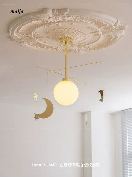 LYNN Creative American Ceiling Lamp for Children's Room from Lynn's Lamp