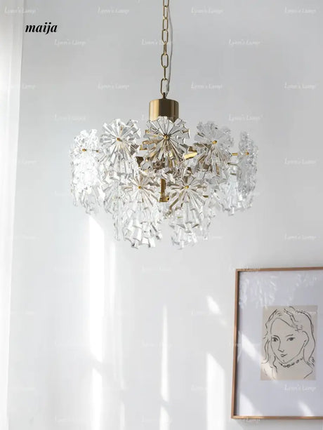 LYNN French Glossy Retro Ceiling Lamp from Lynn's Lamp
