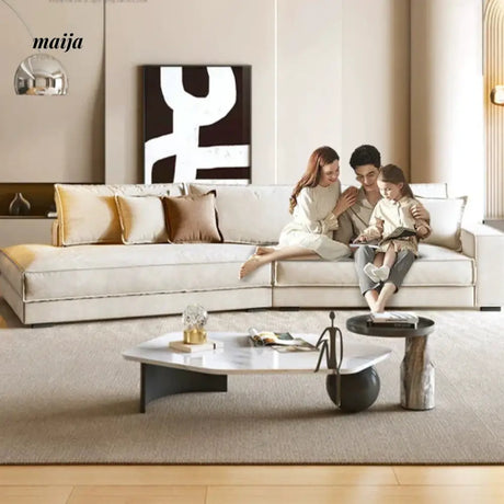 YS Budapest Frosted Large Corner Sofa from YS