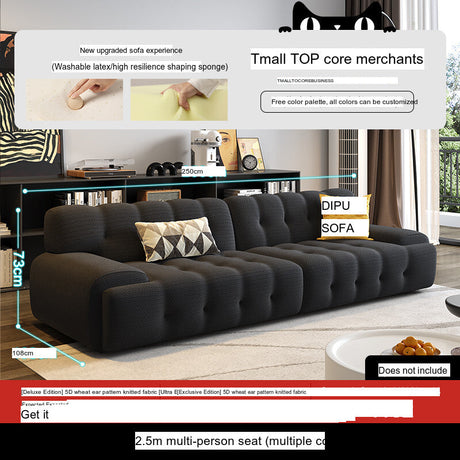 DIPU Leona Warm Cream Sponge Sofa from DIPU