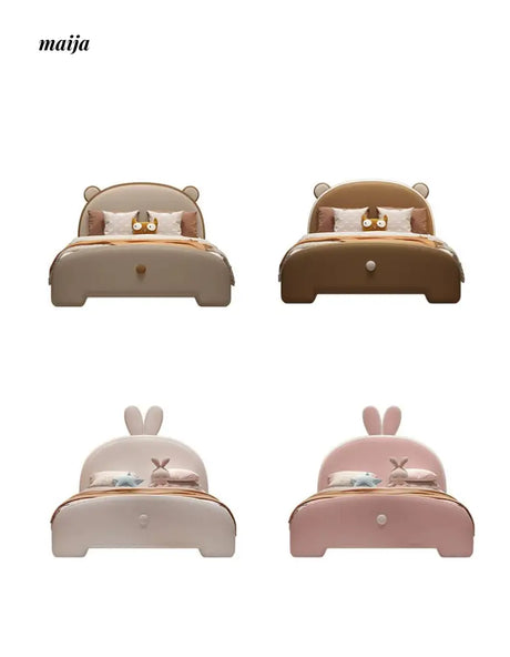 Rabbit and Bear Children Bed from maija