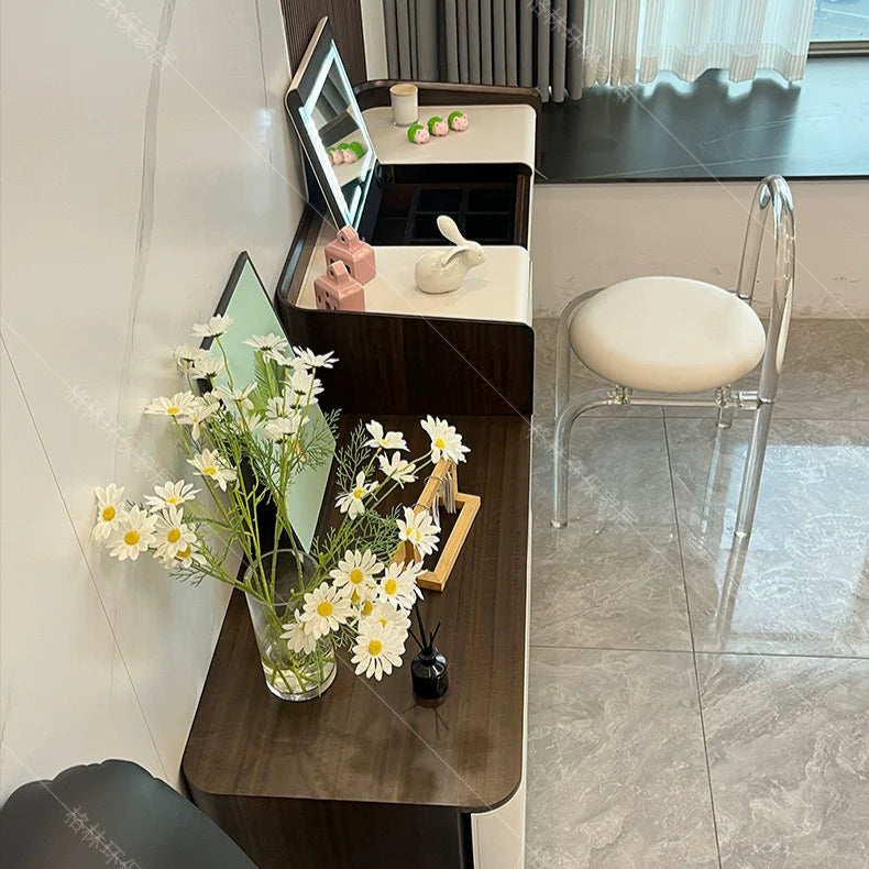 GEPH Ruby Integrated Cream Storage Dressing Table from GEPH