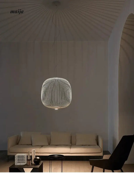 Bird Cage Slim Ceiling Light from maija