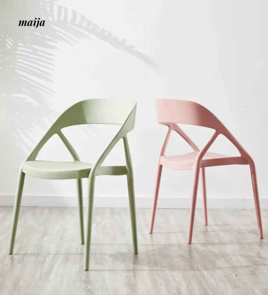 (Set of 2) Haines Plastic Dining Chair