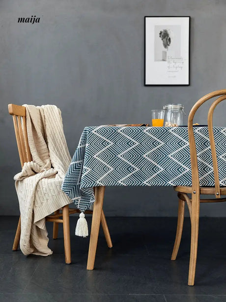 Chevron Vintage Tablecloth from maija
