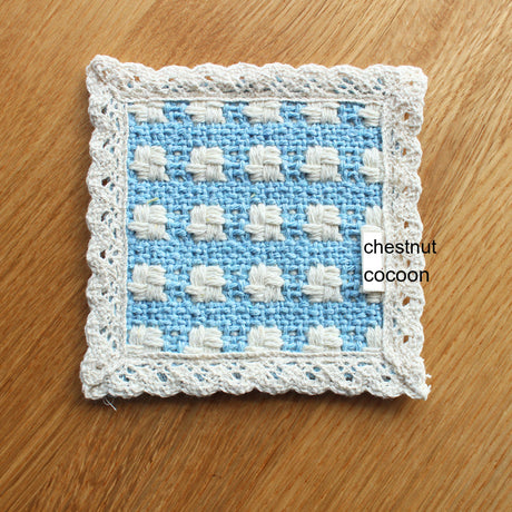 CHESTNUT COCOON Serafina Artisan Thick Cotton Cushion from CHESTNUT COCOON