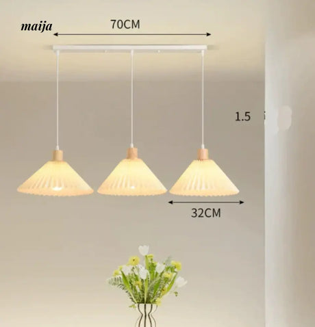 GVG Pleated Lampshade Pendant Lamp from GVG