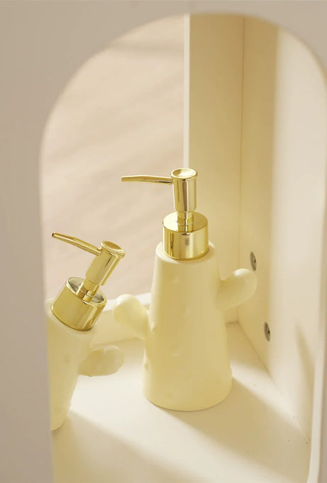 LENYVASEN Iris Ceramic Shower Gel Bottle from LENYVASEN
