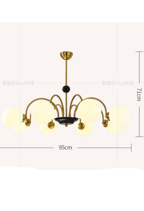 ALISA Vincent French Magic Bean Chandelier from ALISA
