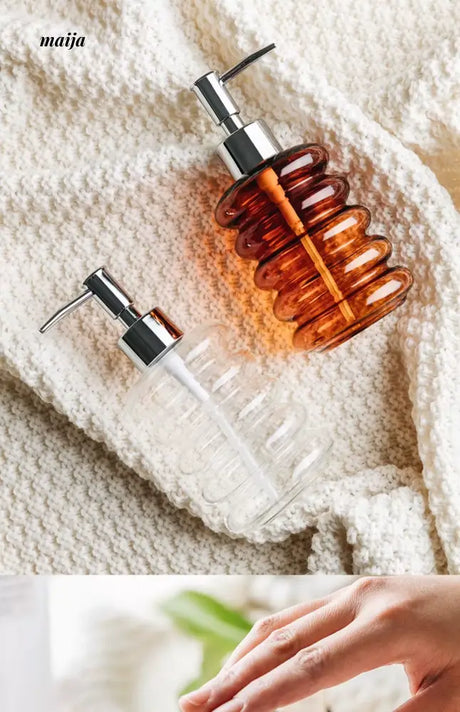 Epius Glass Soap Dispenser from maija