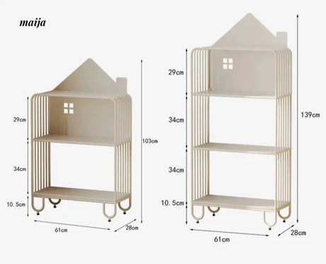 Little House Cream Storage Shelf from Kaiyashi