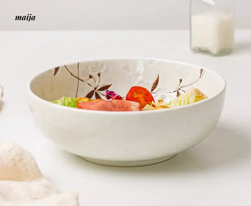 OKADA YAKI Imported Ceramic Soup Bowl from OKADA YAKI