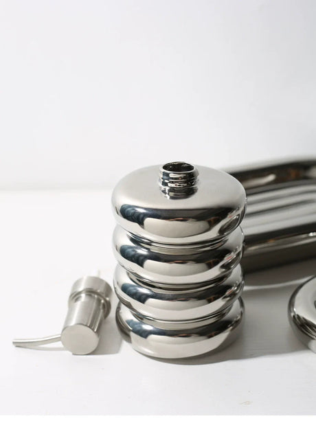 LENYVASEN Leo Silver Ceramic Dispenser from LENYVASEN