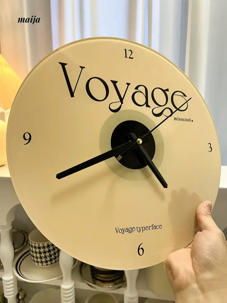 LIVETAI Creamy Glossy VOYAGE Clock from maija