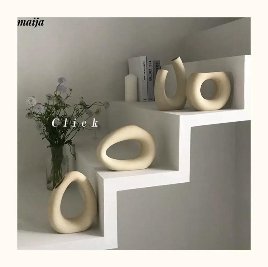 CLICK Creative Ceramic Jewelry Simple Nordic Design from CLICK