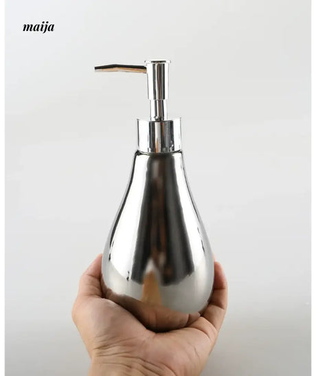 KULE HOME Ceramic Lotion Bottle with Shower Gel Holder from KULE HOME