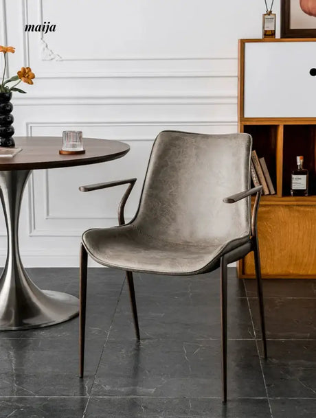 LAZYSPACE Alice Leather Dining Chair from LAZYSPACE