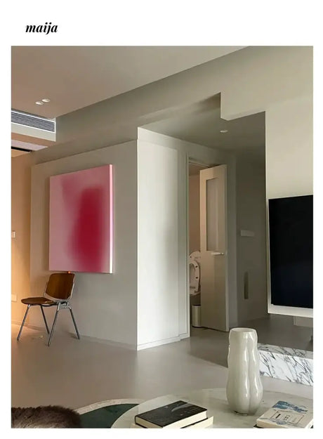 Abstract Pink Memory Wall Art from maija