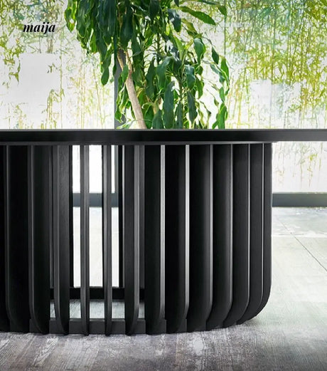 Bird Cage Solid Wood Dining Table from maija