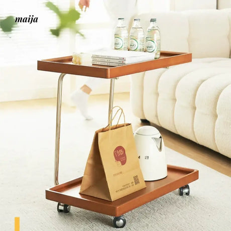 MIKA Retro Movable Storage Side Table from MIKA