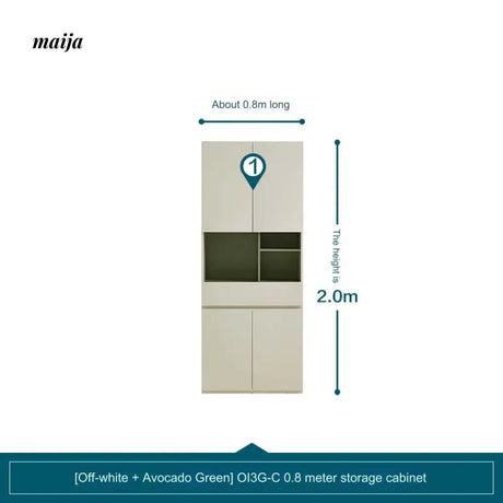 Miriam Children Wardrobe with Bookshelf from maija