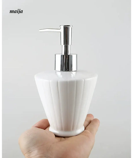 KULE HOME Ceramic Minimalist Lotion Bottle from KULE HOME