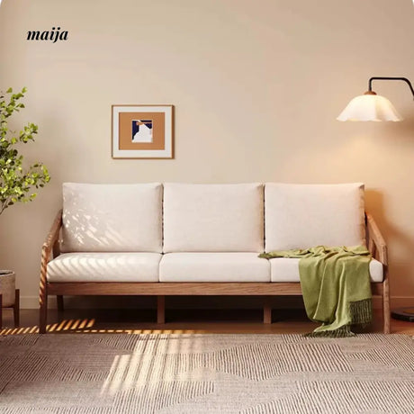 Mikolaj Solid Wood Sofa from maija