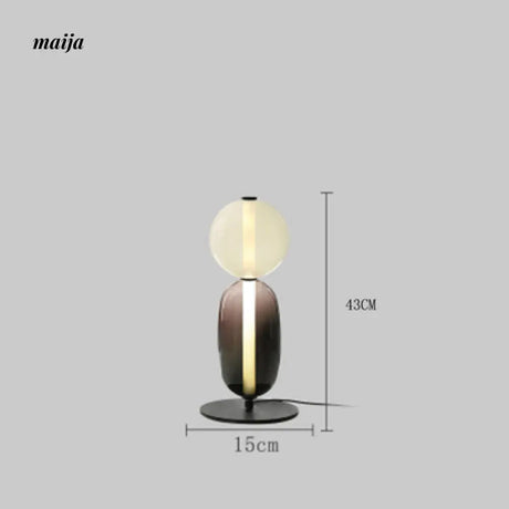 Mckinney Tic Tac Glass Lamp from maija