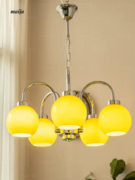 LYNN Persimmon Designer Chandelier from Lynn's Lamp