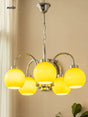 LYNN Persimmon Designer Chandelier from Lynn's Lamp