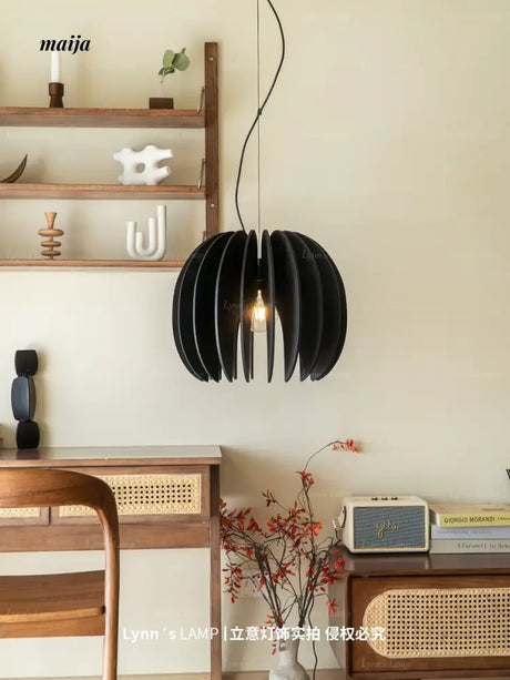LYNN Silent Wind Pumpkin Pendant Lamp from Lynn's Lamp