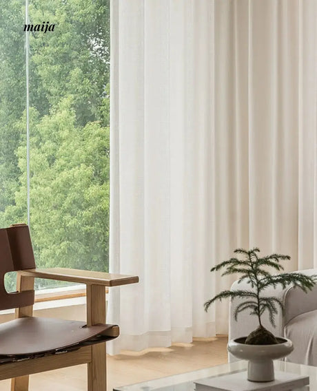 Kanna Gauze Japanese Curtain from CANARY