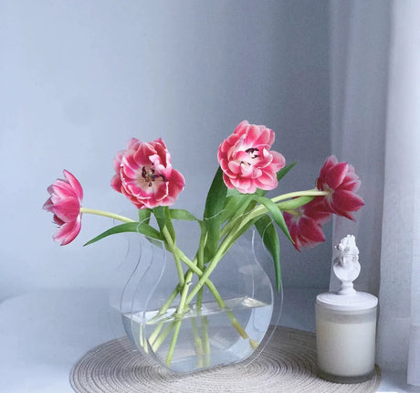 NICEMOON Theo Transparent Acrylic Hydroponic Vase from NICEMOON