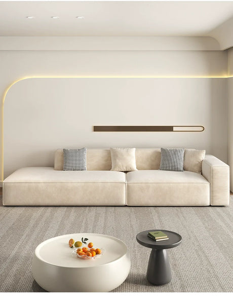 LATE AUTUMN Modern Scandinavian Minimalist Cream Sofa from LATE AUTUMN