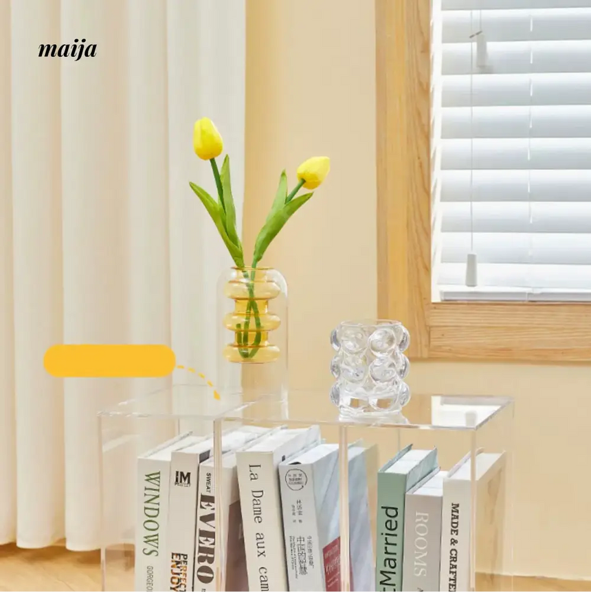 LAZYSPACE Ivy Acrylic Bookshelf from LAZYSPACE