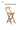 THECOFFEEFURNITURE Nanyang Foldable Backrest Bar Stool from maija